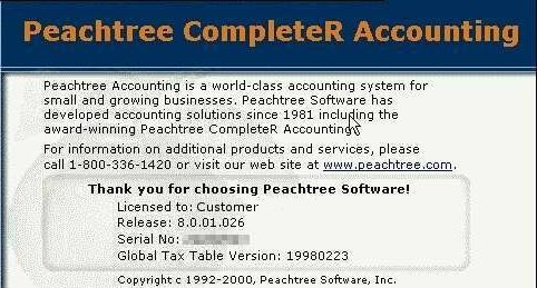 Peachtree Accounting Software 2012 With Crack